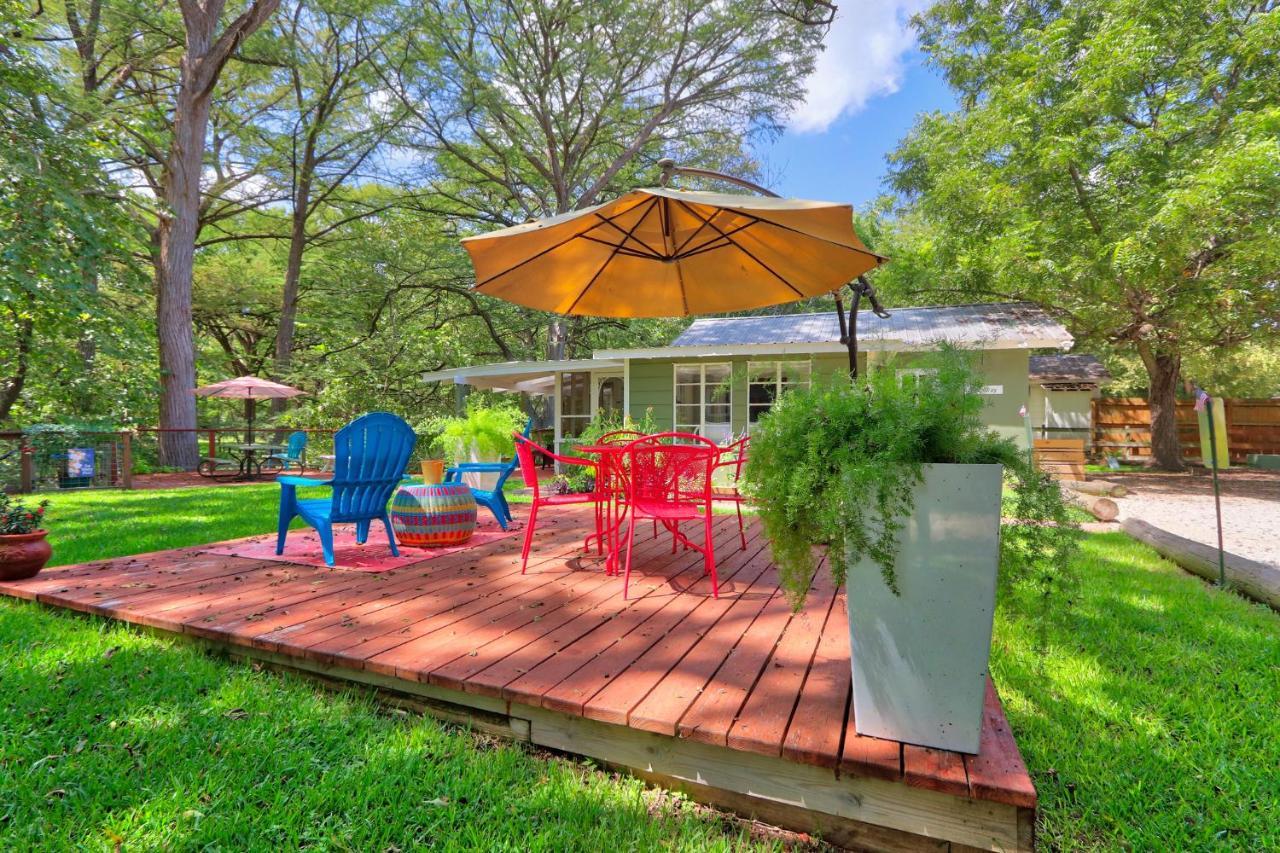 Creekside Cabins - The Getaway Villa Wimberley Ngoại thất bức ảnh